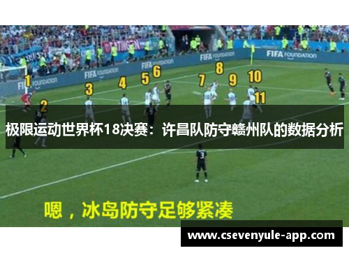 极限运动世界杯18决赛：许昌队防守赣州队的数据分析